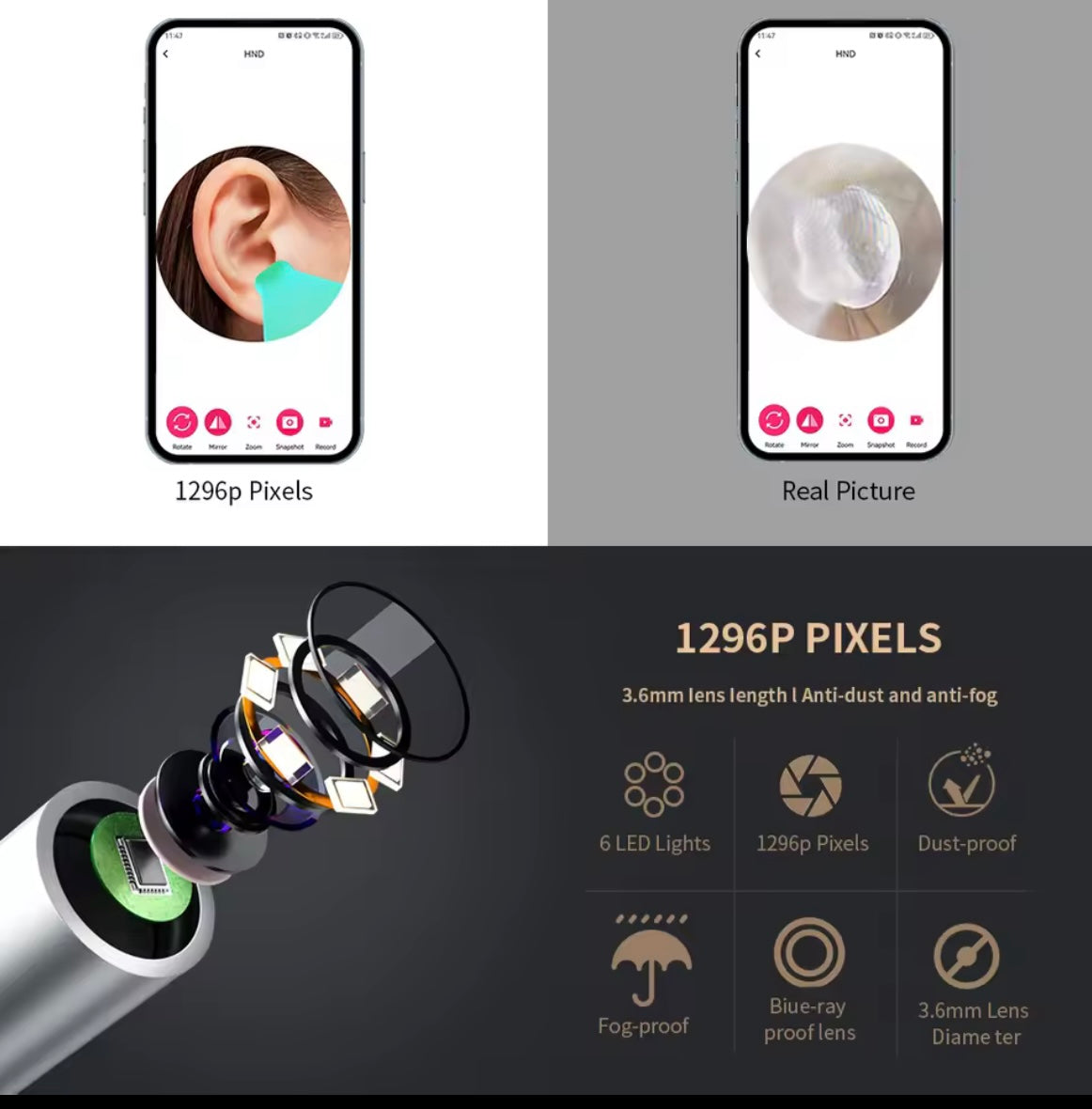 Smart Visual Ear Cleaner